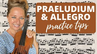 Kreislers Praeludium And Allegro Practice Tips To Improve Your Playing [upl. by Leahcimed]