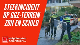 Steekincident op GGZCentraal terrein in Amersfoort  HDA Media [upl. by Zanas563]