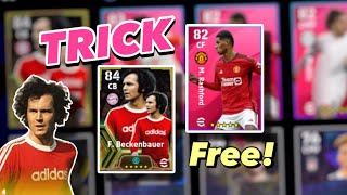 Epic F Beckenbauer  Iconic M Rashford Trick In efootball 24 Mobile [upl. by Bevin828]