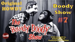 Howdy Doody Show 7  1950s Kids Puppet Show [upl. by Willem]