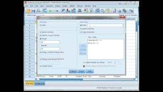 Recode scale variable into categories in SPSS [upl. by Belshin]