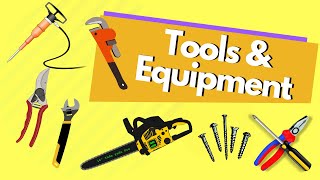 Tools Vocabulary  Hand Tools Names in English with Pictures  ESL Kids Vocabulary for Tools [upl. by Goddart]