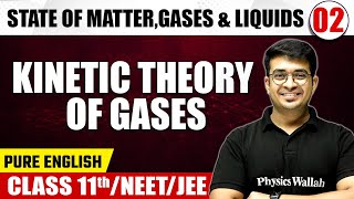 STATE OF MATTERGASES amp LIQUIDS 02  Kinetic Theory of Gases  Chemistry  Class 11thNEETJEE [upl. by Faxan]