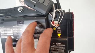 How to Install and Connect a NextGeneration LiftMaster Belt Drive Garage Door Opener [upl. by Dyson]