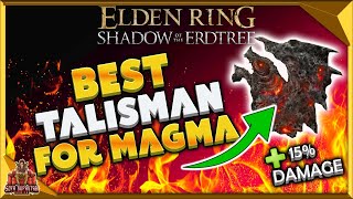 Elden Ring Shadow Of The Erdtree  Talisman Of The Dread Location  Get The Best Magma Talisman Fast [upl. by Ydur835]