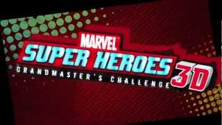 MARVEL SUPER HEROES 3D  GRANDMASTERS CHALLENGE  VIDEOGAME  NINTENDO WII  TRAILER  2010 [upl. by Ecnerwaled]