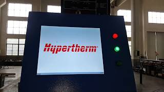 CNC Plasma Cutting and OXY Flame Cutting Machine with Hypertherm HyPerformance Plasma HPR400XD [upl. by Niran]