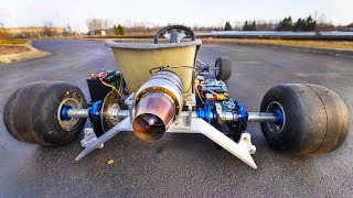 Jet Powered Go Kart [upl. by Rentschler]