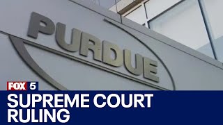 Supreme Court blocks 6B Purdue Pharma settlement  FOX 5 News [upl. by Tiat]