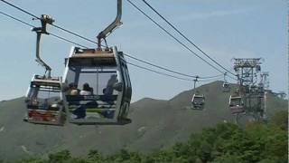 Cable Car Engineering  The Worlds Most Biggest Cable Car Ngong Ping 360 Mega Construction [upl. by Semajwerdna]