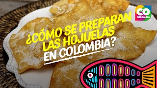 Así se preparan las Hojuelas  Comida típica de Colombia [upl. by Oznerol]