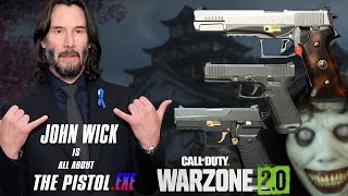 John Wick Pistols exe Warzone 2 warzone2 codmw2 johnwickedit [upl. by Lainahtan786]