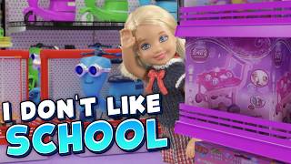 Barbie  I Dont Like School  Ep424 [upl. by Nylodnew]