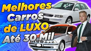 5 CARROS DE LUXO quotBARATOSquot E FÁCEIS DE CADA CATEGORIA MELHORES OPÇÕES DE 2023 😱 [upl. by Lalat]