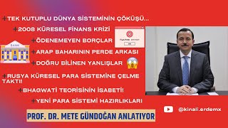 💵Yeni Para Sistemi Kuruluyor Prof Dr Mete GÜNDOĞAN Açıklıyor [upl. by Kcired]