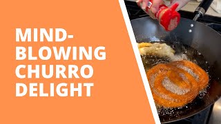 Easy Churro Recipe That Will BLOW Your Mind 🍩 [upl. by Attennyl277]