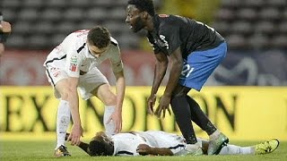 Roménia Jogador morre em campo vítima de ataque cardíaco [upl. by Petulah765]