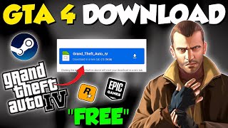 Download GTA 4 For FREE In Your PCLaptop  No Clickbait 😍 100 Real [upl. by Namhcan]