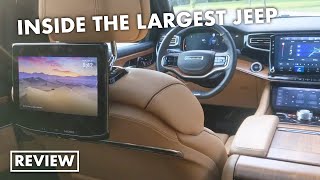 2022 Jeep Grand Wagoneer Interior Review  Autoblog Short Cuts [upl. by Bond]