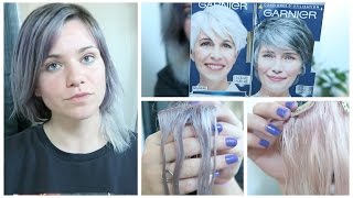 TEST  Perle dArgent de Garnier  Gris et blanc [upl. by Nwahsirhc]