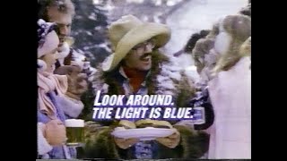 Labatts Blue Light Commercial  Great Jingle 1986 [upl. by Yarvis]