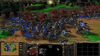 25 taurens vs 200 Footman  Warcraft 3 [upl. by Dyann]