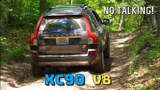 My Volvo XC90 V8 AWD SoftRoading at Green Ridge State Forest [upl. by Philine]