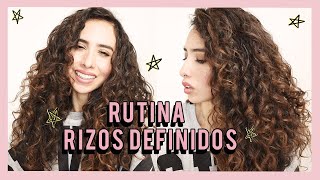 MI RUTINA DE CABELLO RIZADOONDULADO  attalia dasbel [upl. by Notsreik]