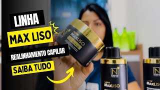 Realinhamento Capilar Funciona Plástica dos fios com Max Liso da Nutry Cap [upl. by Kathlin]