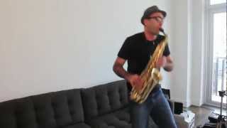 How to Play quotCareless Whisperquot on Saxophone  A Tutorial by Ben the Sax Guy [upl. by Marra160]