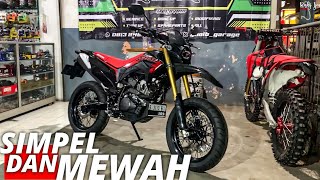 HONDA CRF 150L MODIF ABIS 9JT  APA AJA SI BARANG NYA SAMPE ABIS SEGITU [upl. by Linc]