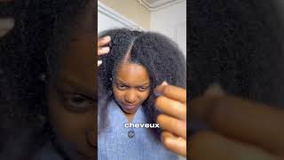 Idée de coiffure protectrice  cheveux crépus naturalhair haircare hair [upl. by Templer669]