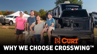 CURT CrossWing™ Testimony  Straightforward Family Friendly 5th Wheel Towing [upl. by Assyle515]