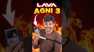 🔥நெருப்புடா நெருங்குடா பாப்போம் 😎🔥 Lava Agni 3 shorts [upl. by Lolande]