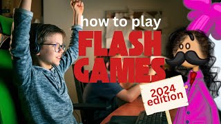 How to play FLASH games like PAPAs FREEZERIA in 2024 [upl. by Eanal]