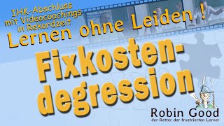 Fixkostendegression [upl. by Etta]