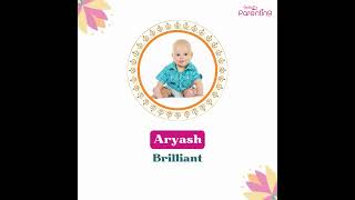 15 Best Hindu Baby Boy Names Starting with quotAquot [upl. by Abil131]