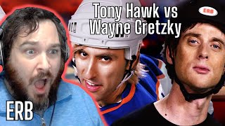 SO MANY WORLD RECORDS Tony Hawk vs Wayne Gretzky Epic Rap Battles of History Reaction [upl. by Shawnee]