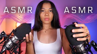 ASMR  Fast amp Aggressive Inaudible Whispers at 100 Sensitivity 💜✨  Mouth Sounds [upl. by Htebasil783]