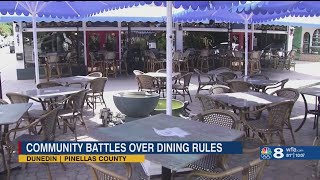 Controversy surrounds Dunedin outdoor dining ordinance [upl. by Elicia]