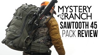 Mystery Ranch Sawtooth 45 Backpack Review [upl. by Sergeant]