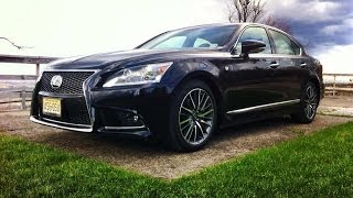 2014 Lexus LS F SPORT  TestDriveNowcom Review by Auto Critic Steve Hammes  TestDriveNow [upl. by Grindle]