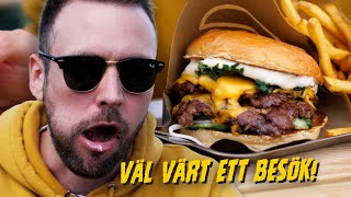 Besöker BURGERSTÄLLEN i Skåne vi quotmissatquot  Mister York amp Andys Burgers 🍔 [upl. by Ariuqahs]