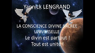 LA CONSCIENCE DIVINE SACREE UNIVERSELLE Le Divin est partout  Tout est unité [upl. by Largent]