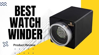 Best Watch Winder Under 100  MOZSLY Watch Winder Review [upl. by Durman]