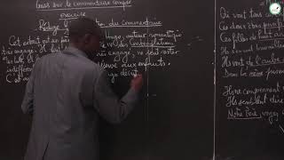 Exercices Terminale  Français  Le commentaire composé  M Mboup [upl. by Anivid]