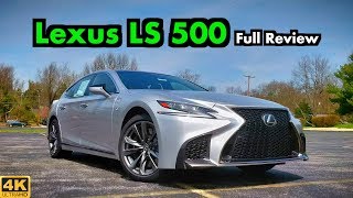 2019 Lexus LS 500 FSport FULL REVIEW  DRIVE  Can Sport and Extreme Luxury Coexist [upl. by Ferreby]