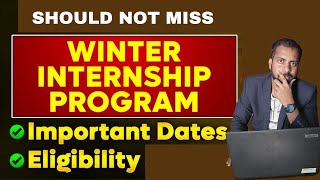 Winter Internships you should not miss Great Opportunities For Freshers All in One [upl. by Sergius959]