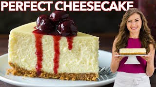 How to make the PERFECT CHEESECAKE with Cherry Sauce [upl. by Lance]