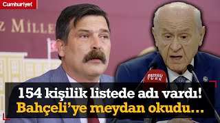 CANLI Devlet Bahçelinin 154 kişilik listesi Erkan Baş böyle meydan okudu [upl. by Hera]